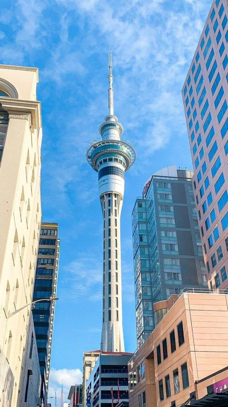Just Opposite To Sky Tower , 2 Bed 2 Bath In Cbd Leilighet Auckland Eksteriør bilde